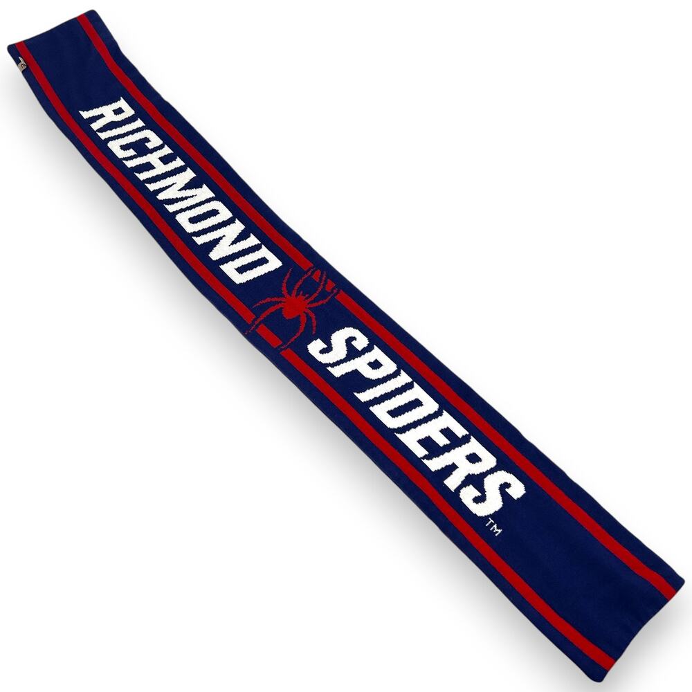 Richmond Spiders Scarf Richardson 100% Acrylic Red Blue
